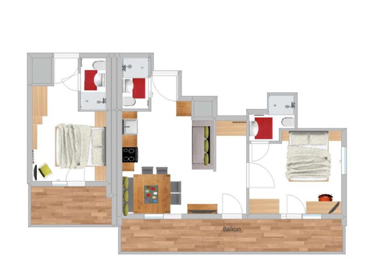 Apartments Salzburgerhof Saalbach-Hinterglemm Eksteriør bilde